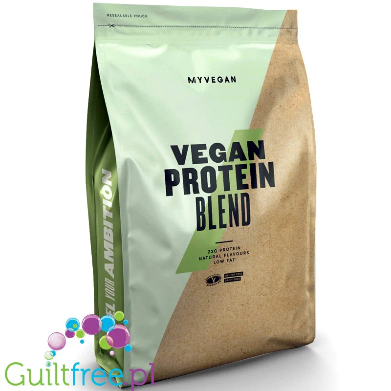 MyProtein Vegan Protein Blend Chocolate Salted Caramel 1KG - odżywka białkowa dla wegan, smak Czekolada & Słony Karmel - Image 2