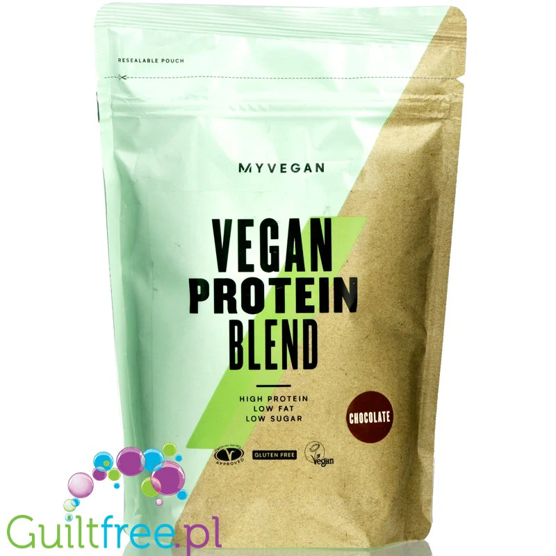 MyProtein Vegan Protein Blend Chocolate 0,5KG - czekoladowa wegańska odżywka białkowa bez soi - Image 2