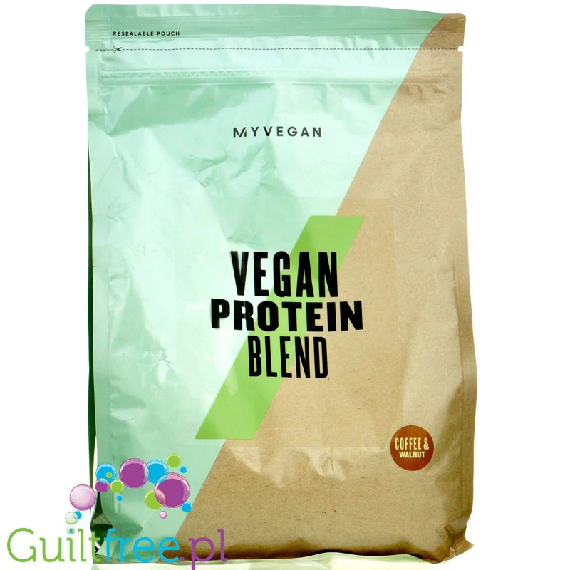 MyProtein Impact Vegan Protein Blend Coffee & Walnut 1KG - odżywka białkowa dla wegan, smak Kawa & Orzech Włoski - Image 2