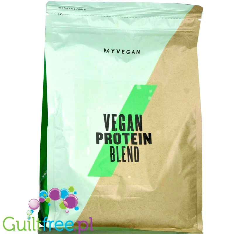 MyProtein Vegan Protein Blend Unflavored 1KG - wegańska odżywka białkowa bezsmakowa, bez soi, cukru i słodzików