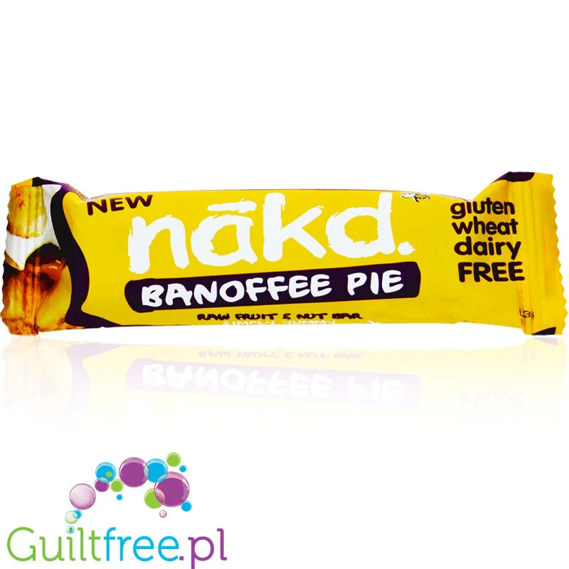 Nakd Bannoffee Bar - wegański baton nerkowcowo-daktylowy