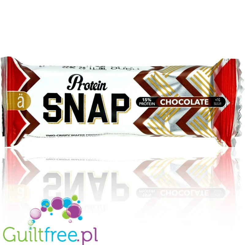 Nano Ä Protein Snap, Chocolate - wafelek w mlecznej czekoladzie jak KitKat bez cukru