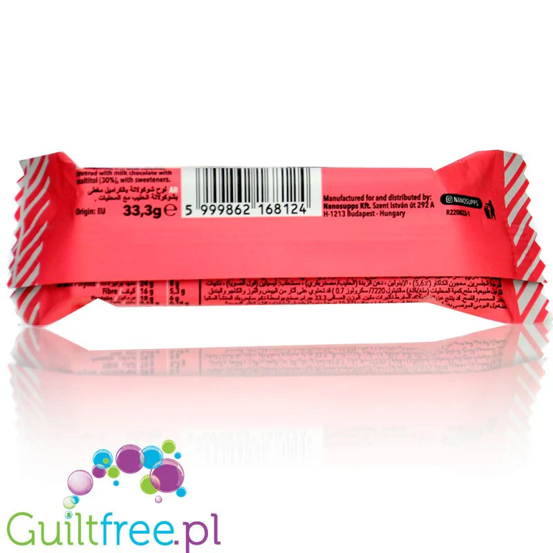 Nano Ä Protein Softy Bar Choco-Caramel - baton białkowy bez cukru 127kcal, Karmel & Czekolada - Image 2