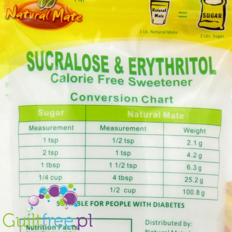 Natura Mate słodzik sypki 0kcal - Image 3