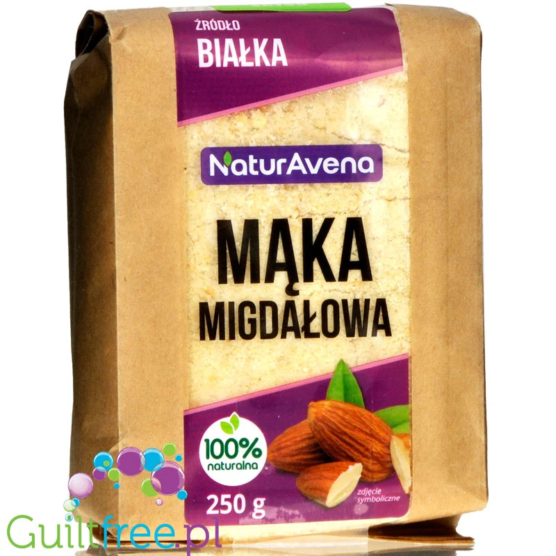 NaturAvena mąka migdałowa pełnotłusta, nieodtłuszczona