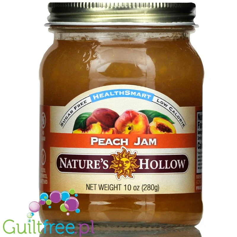 Nature's Hollow  brzoskwiniowy dżem bez cukru z ksylitolem i erytrolem
