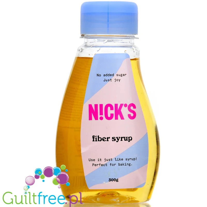N!CK'S Nicks  Fibersirup - gęsty syrop słodzący 50% błonnika ze stewią