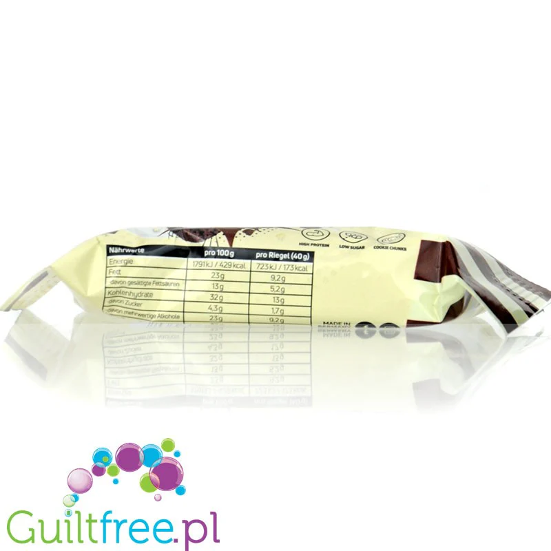 Neosupps Protein Bar Cross Pop White Cookie - ciasteczkowe cudo proteinowe 13g białka & 173kcal - Image 3