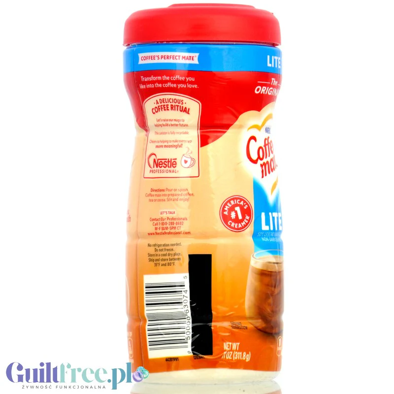 Nestlé Coffeemate Original Lite - kremowy zabielacz do kawy bez laktozy tylko 10kcal - Image 3