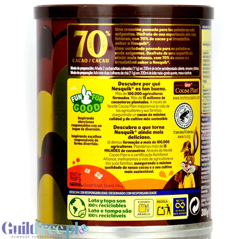 Nestlé Nesquik Intenso 70% Cacao - mocne kakao do picia 70% - Image 4