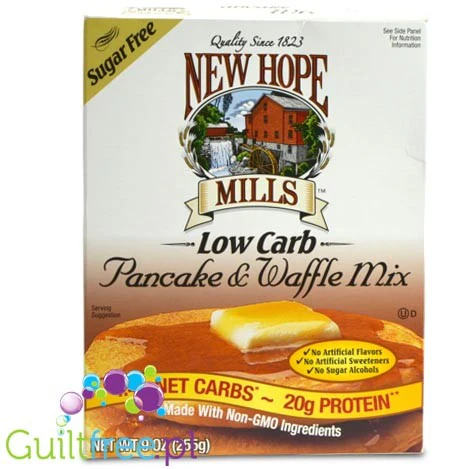 New Hope Mills gofry i naleśniki bez cukru