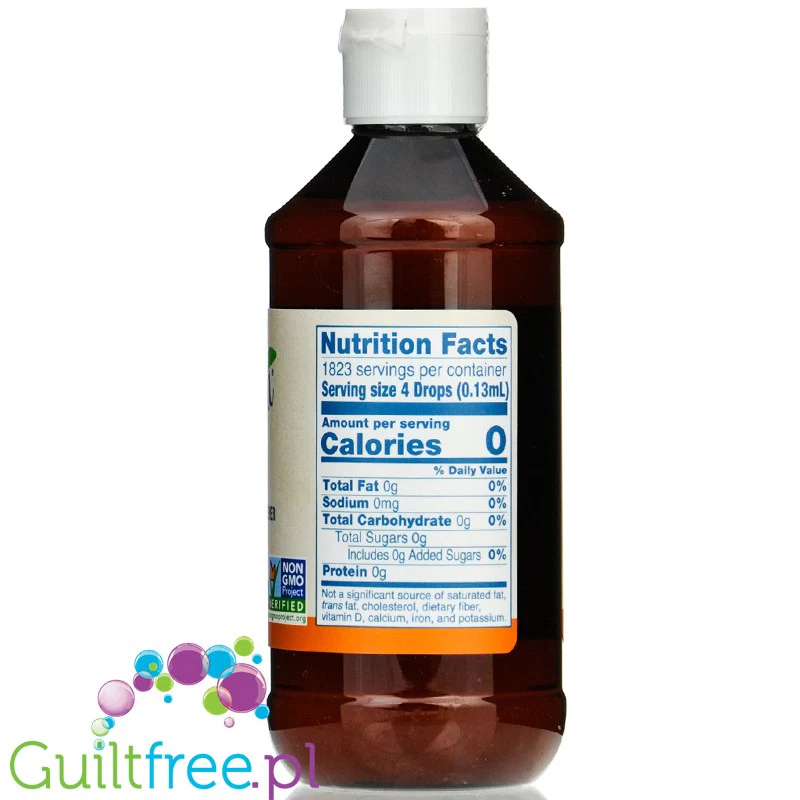 NOW Better Stevia Original - organiczny słodzik ze stewią bez gliceryny 237ml - Image 3