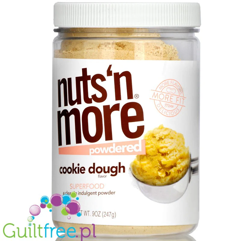 Nuts 'N More Peanut Powder Cookie Dough - masło orzechowe w proszku