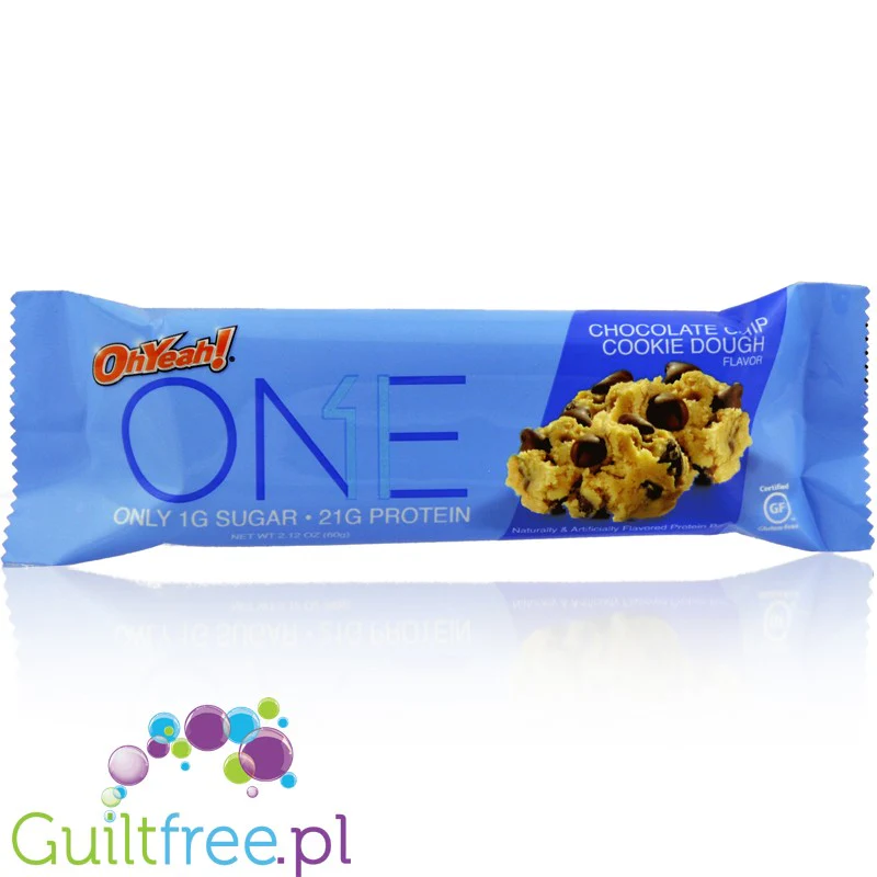 ONE Bar Chocolate Chip Cookie Dough, baton proteinowy nieskowęglowodanowy - Image 3