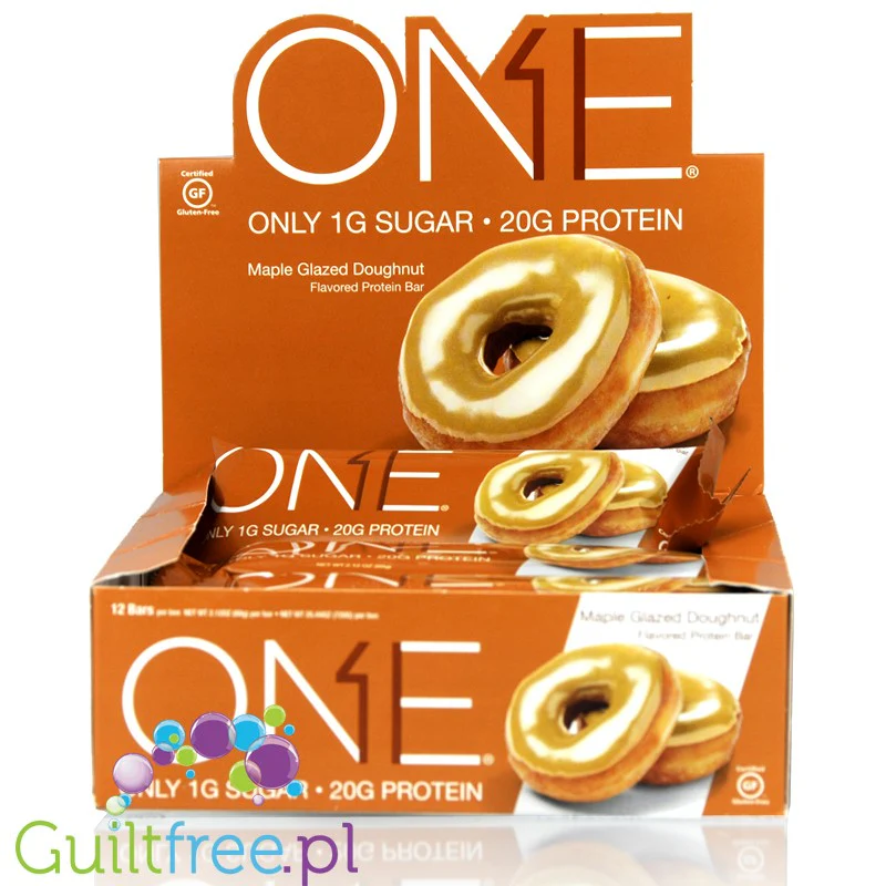 ONE Bar Maple Glazed Doughnut - baton białkowy bez cukru - Image 4