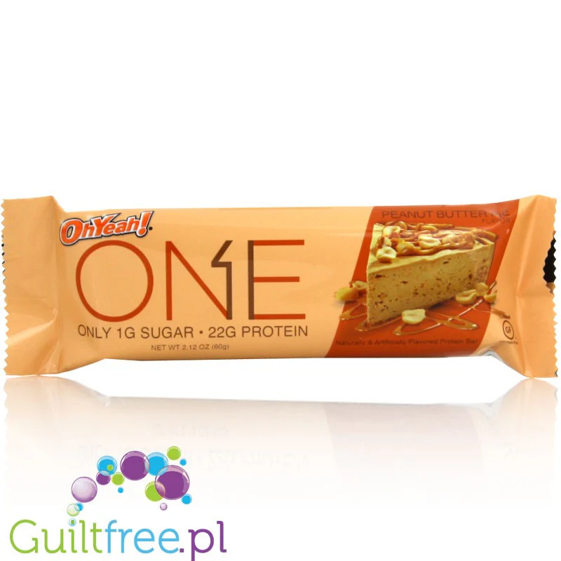 ONE Bar Peanut Butter Pie - baton białkowy 1g cukru, 21g białka - Image 3