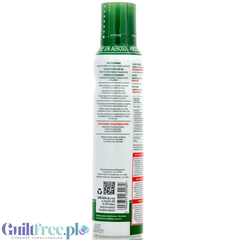 OLI-OLI, 100% Czysta Oliwa z Oliwek w spray'u 200ml - Image 4