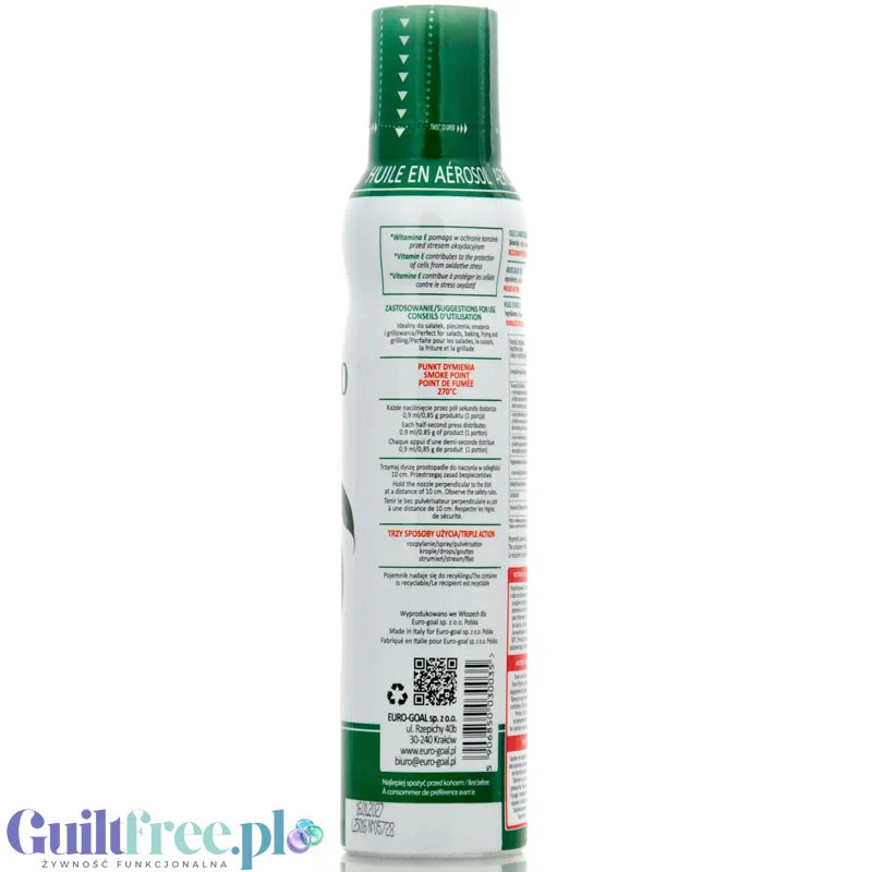 OLI-OLI, 100% Czysty Olej z Awokado w sprayu 200ml - Image 3