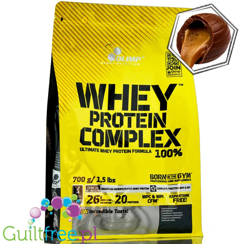 Olimp Whey Protein Complex 100% 0,7 kg Chocolate Caramel (Czekolada & Karmel)