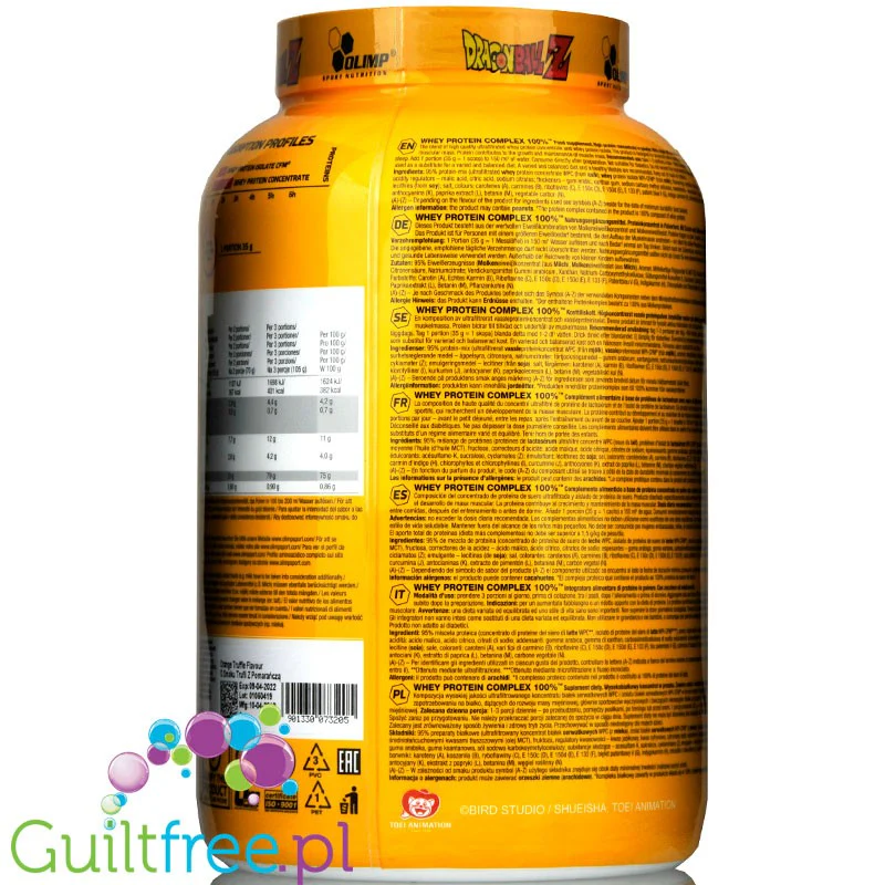 Olimp Whey Protein Complex Cookies & Cream 2,27kg - Image 4