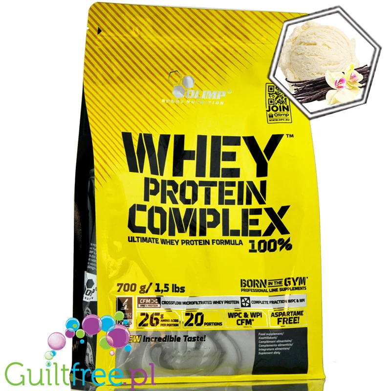 Olimp Whey Protein Complex  2,27KG Vanilla - odżywka waniliowa