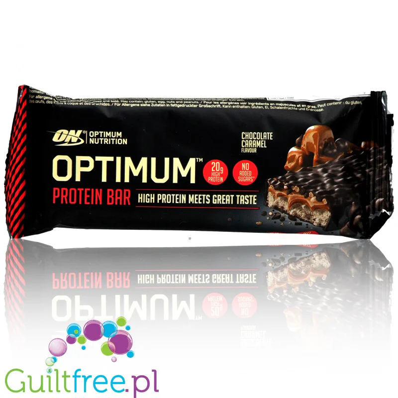 Optimum Nutrition, Whipped Bar Chocolate Caramel - baton białkowy z masą a la ptasie mleczko, karmelem i czekoladą - Image 2