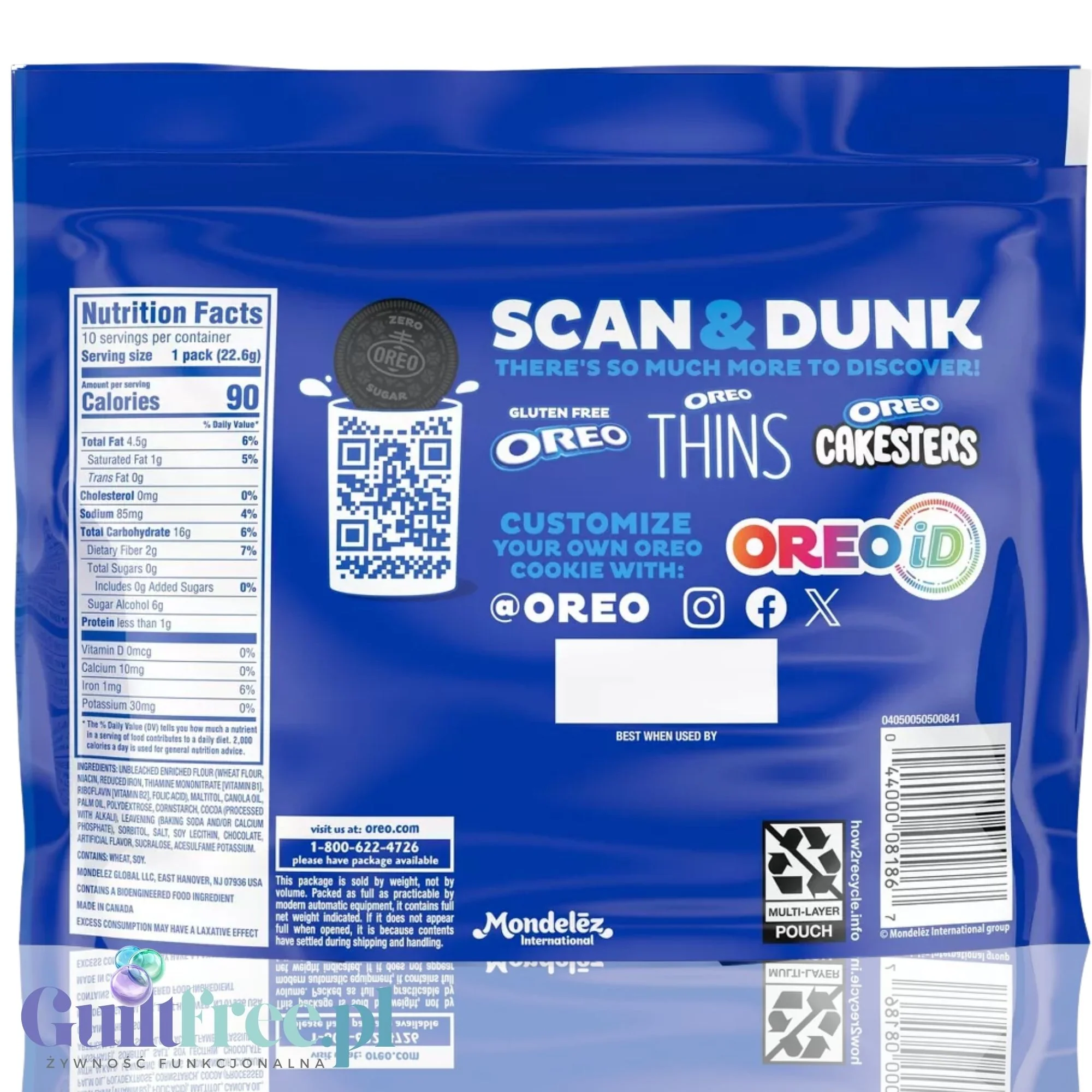 Oreo Chocolate Sandwich Cookies Zero Sugar - oryginalne Oreo bez cukru z USA wielki powrót! - Image 6