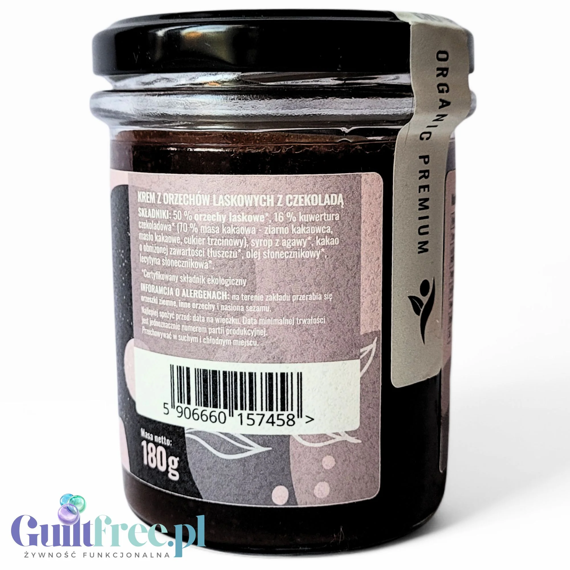 Organic House Chocco Mamma - ekologiczny krem z orzechów laskowych i kakao bez oleju palowego i laktozy - Image 3