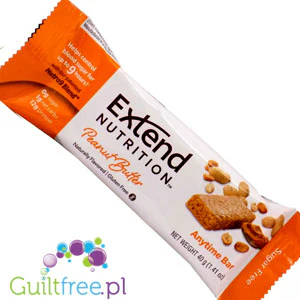 Extend Anytime Bar Peanut Butter 9h - Baton proteinowy niskie IG, Masło Orzechowe, bezglutenowy - Image 3