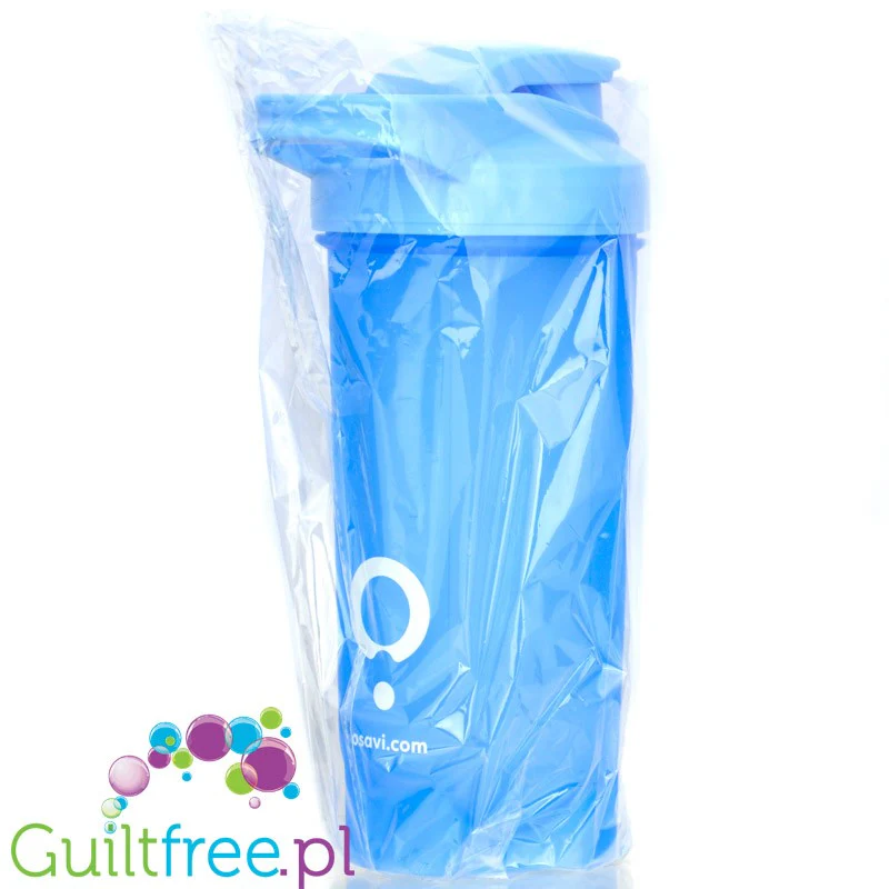 Osavi Shaker Blue 700ml - szejker błękitny z kulką mieszającą