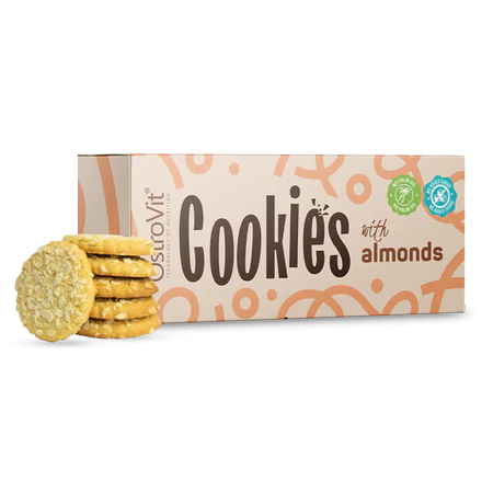 Ostrovit Almond Cookies - ciastka z migdałami bez dodatku cukru i oleju palmowego - Image 3