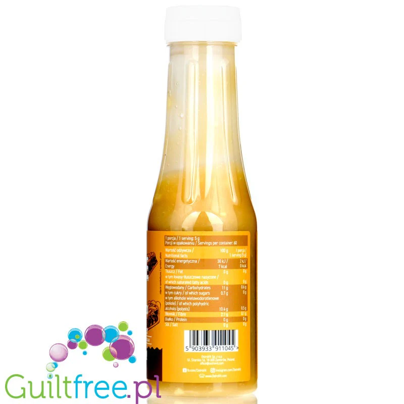Ostrovit Apple Pie Sauce - bardzo gęsty syrop bez cukru o smaku szarlotki 7kcal - Image 2