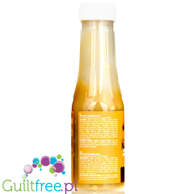 Ostrovit Apple Pie Sauce - bardzo gęsty syrop bez cukru o smaku szarlotki 7kcal - Image 3