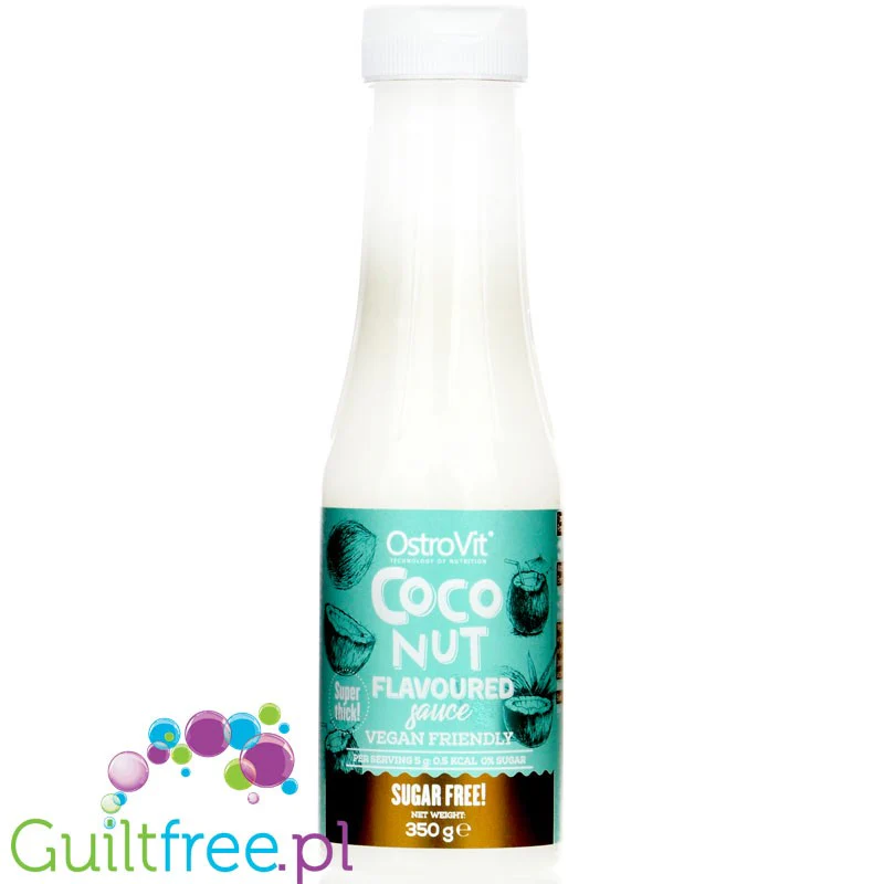 Ostrovit Coconut - wegański syrop zero bez cukru o smaku kokosowym