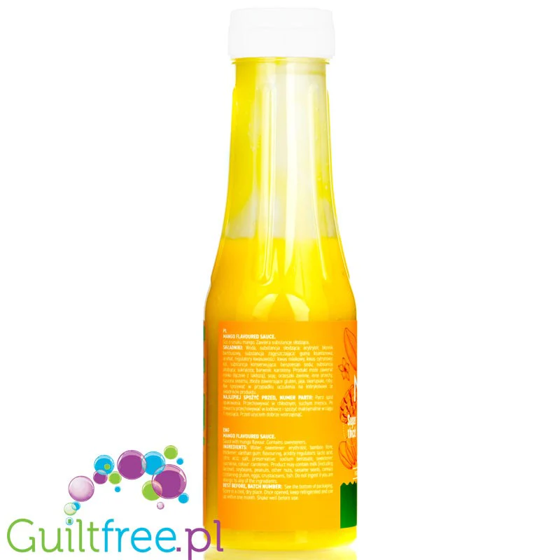 Ostrovit Mango Sauce - bardzo gęsty syrop bez cukru o smaku mango 4kcal - Image 3