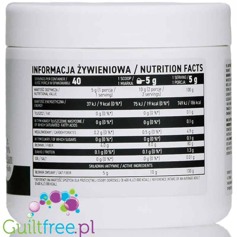 Ostrovit Oat Fiber - czysty błonnik owsiany 80% błonnika - Image 3