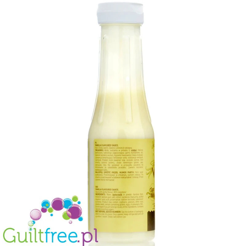 Ostrovit Vanilla Sauce - gęsty sos bez cukru o smaku waniliowym tylko 18kcal - Image 2
