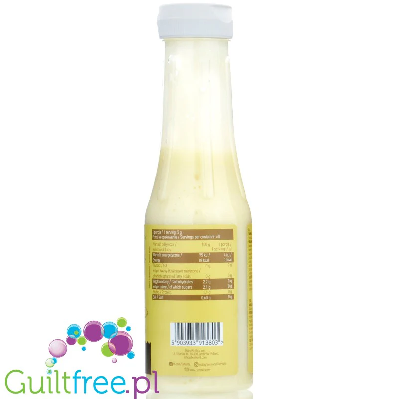 Ostrovit Vanilla Sauce - gęsty sos bez cukru o smaku waniliowym tylko 18kcal - Image 3
