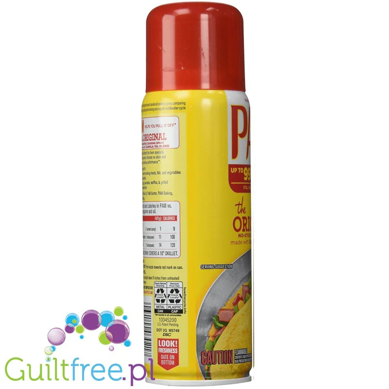 PAM Original spray do bezkalorycznego smażenia 170g - Image 6