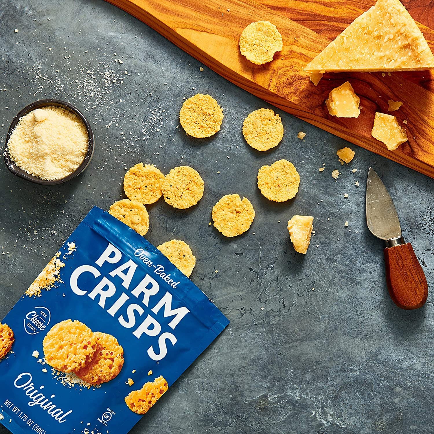 Parm Crisps Original - keto talarki parmezanowe, bez węglowodanów - Image 2