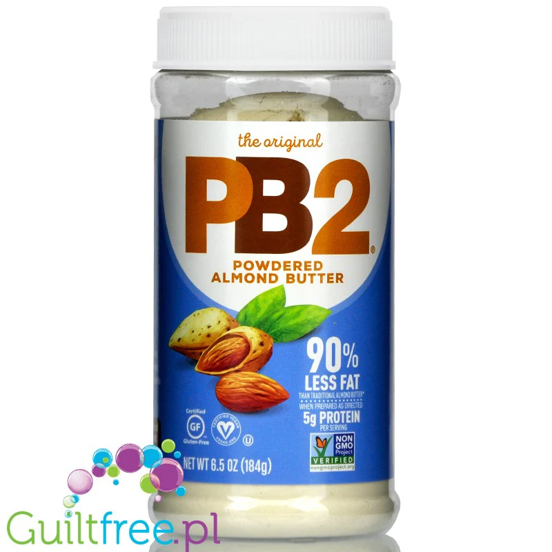 PB2 Almond odtłuszczone masło migdałowe 90% mniej tłuszczu