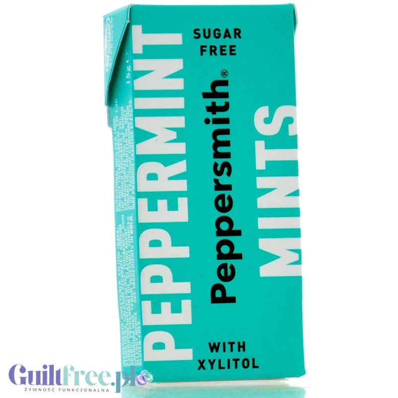 Peppersmith Fresh Mints - guma do żucia z ksylitolem, Mięta Kędzierzawa