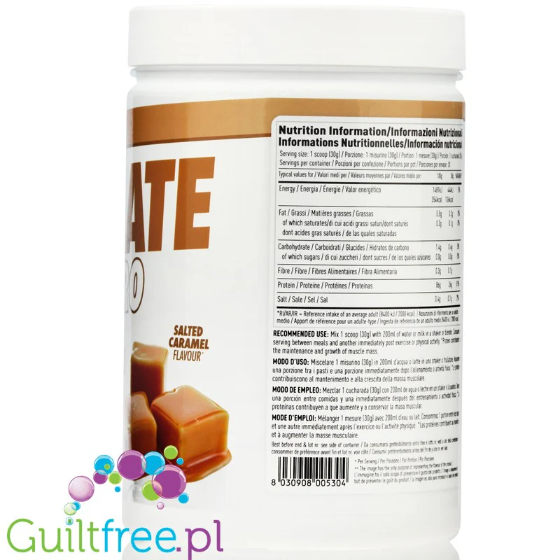 Per4m Isolate Zero Salted Caramel - 100% WPI, 26g białka & 106kcal - Image 3