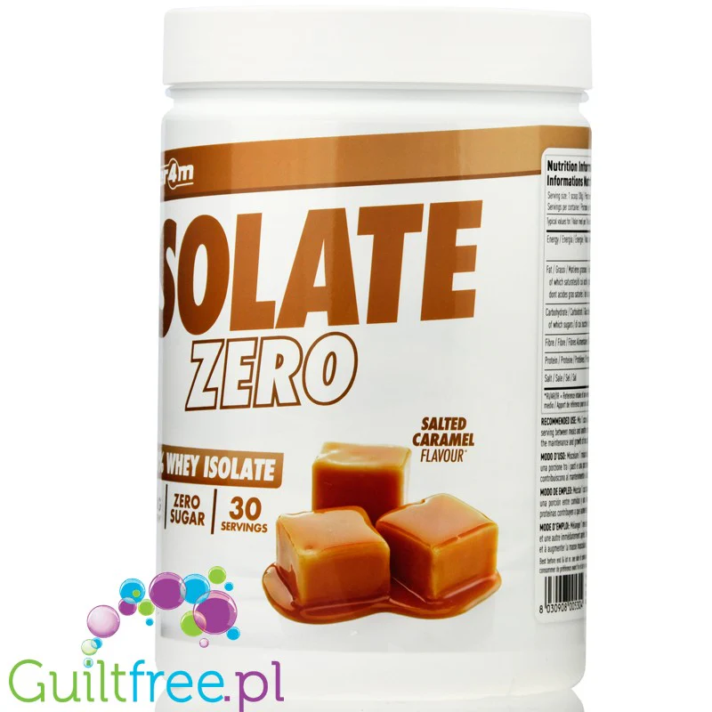 Per4m Isolate Zero Salted Caramel - 100% WPI, 26g białka & 106kcal - Image 4