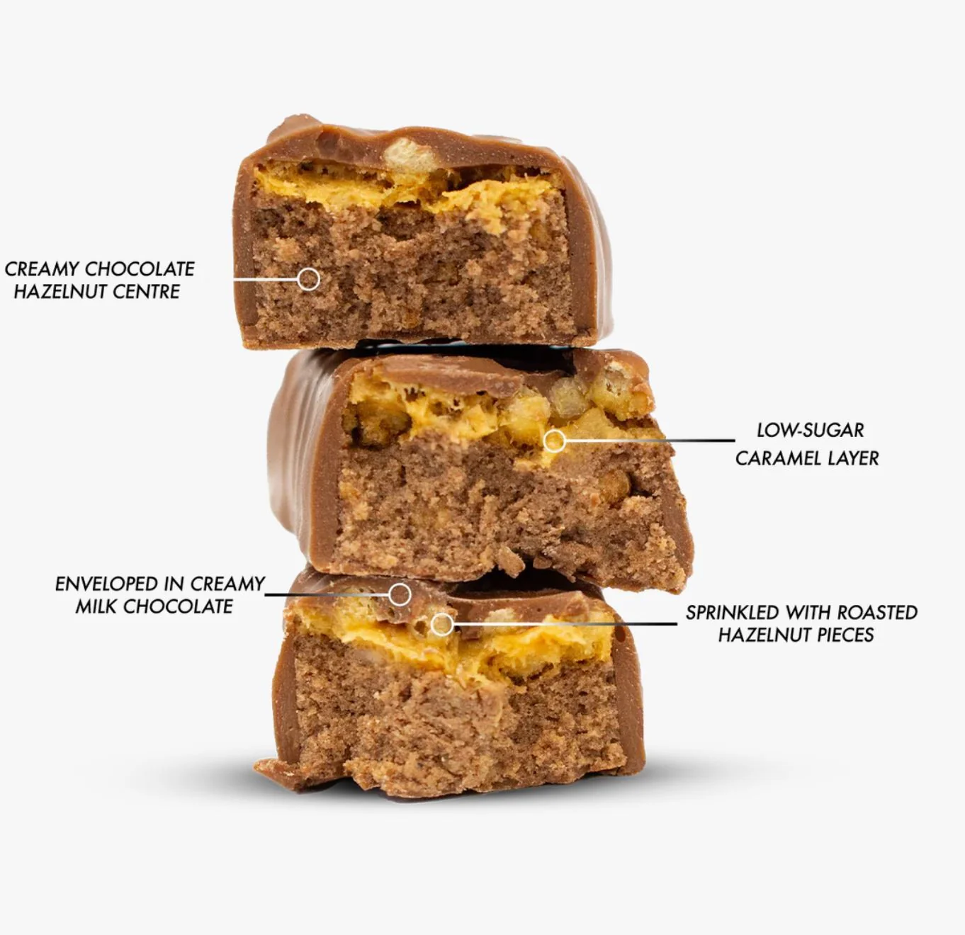 Per4m Protein Bar Chocatella - baton białkowy 20g białka, smak krem czekoladowy z orzechami - Image 3