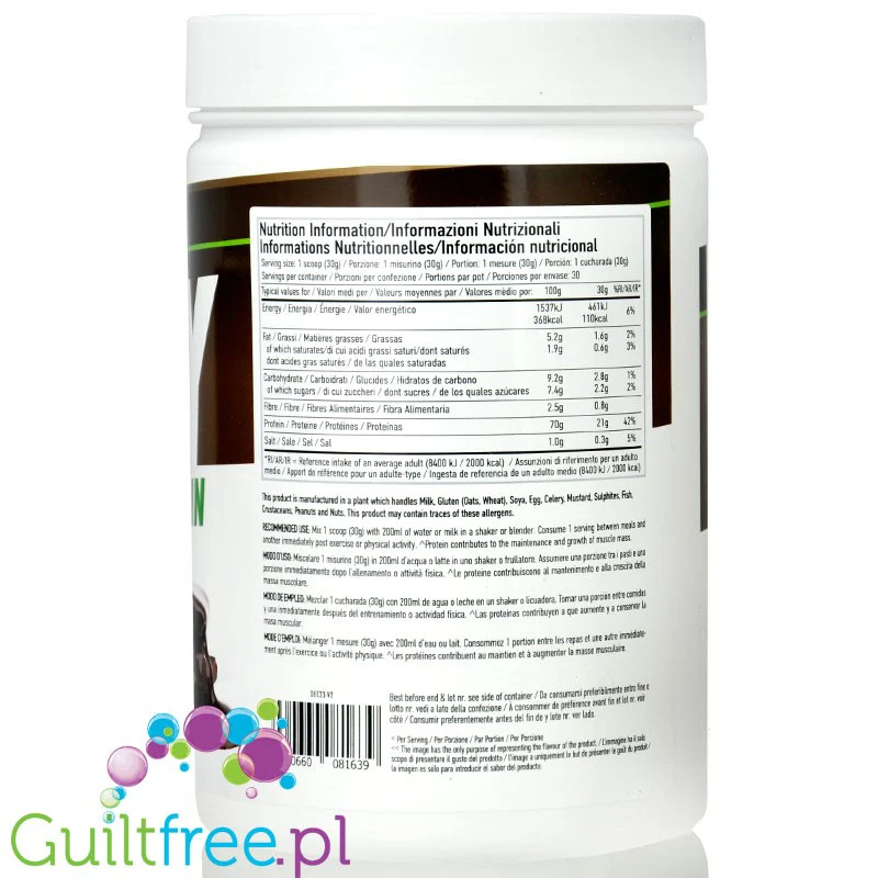 Per4m Whey Advanced Protein Chocolate Pistachio 900g - gęsta odżywka białkowa WPC, WPI & MPC - Image 2