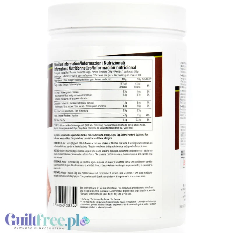 Per4M Whey Advanced Protein Dubai Chocolate 0,9kg - gęsta odżywka białkowa WPC, WPI & MPC o smaku Dubajaskiej Czekolada - Image 2