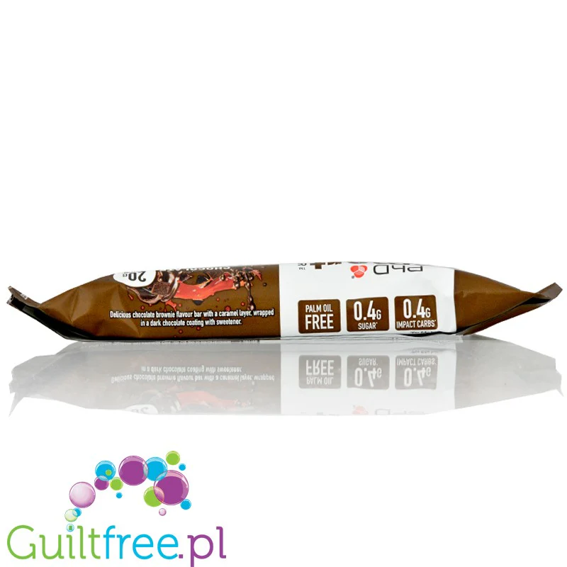 Phd Smart Chocolate Brownie - baton proteinowy 0,4g cukru - Image 2