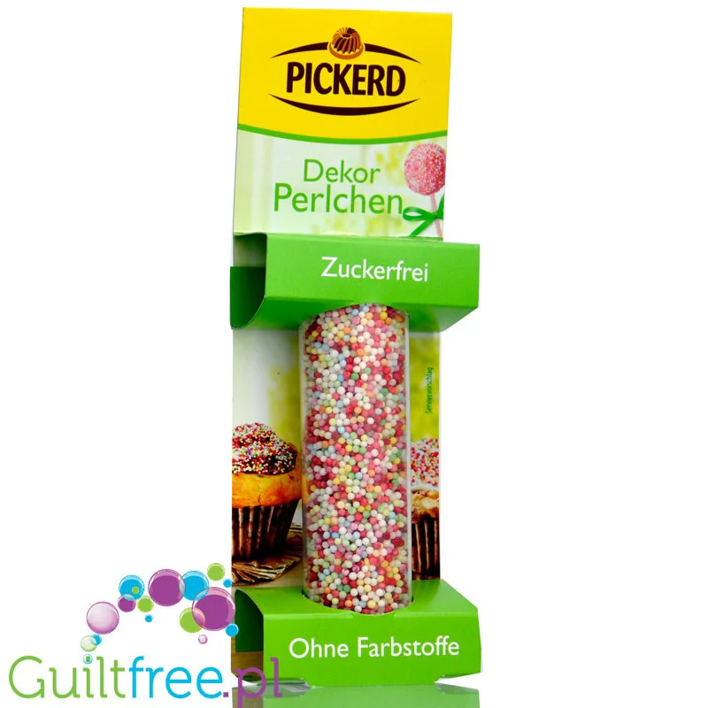 Pickerd Dekor-Perlchen - kolorowa posypka 'cukrowa' bez cukru