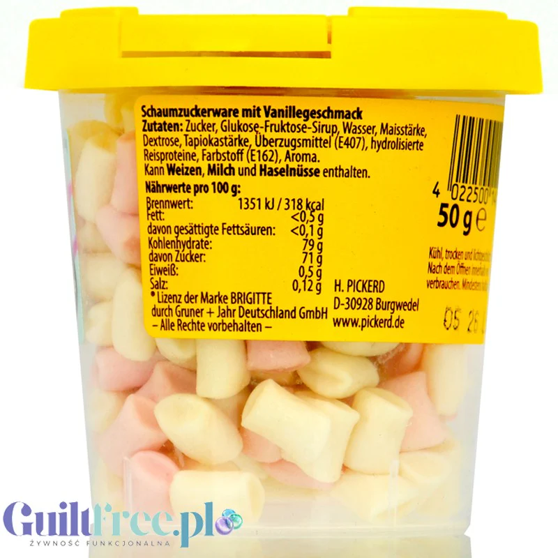 Pickerd Veggie Marshmallow Minis - ozdobne wegańskie pianki marshmallow - Image 3